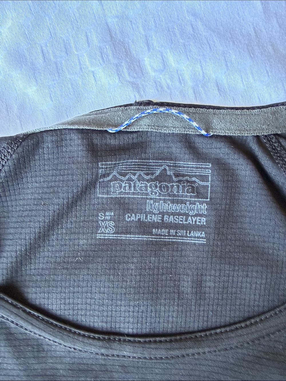 Patagonia Black Lightweight Capilene Baselayer Top - Picture 7 of 8